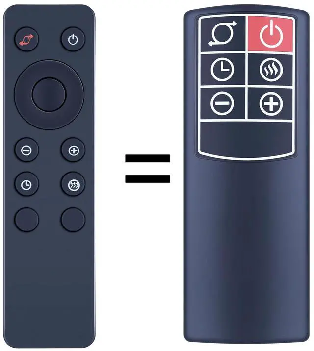 Main image of New Heatar Remote Control Replacement Fit for Lasko CT22445-1 CW210 CT24362 Oscillating Bladeless Ceramic Tower Space Heaters