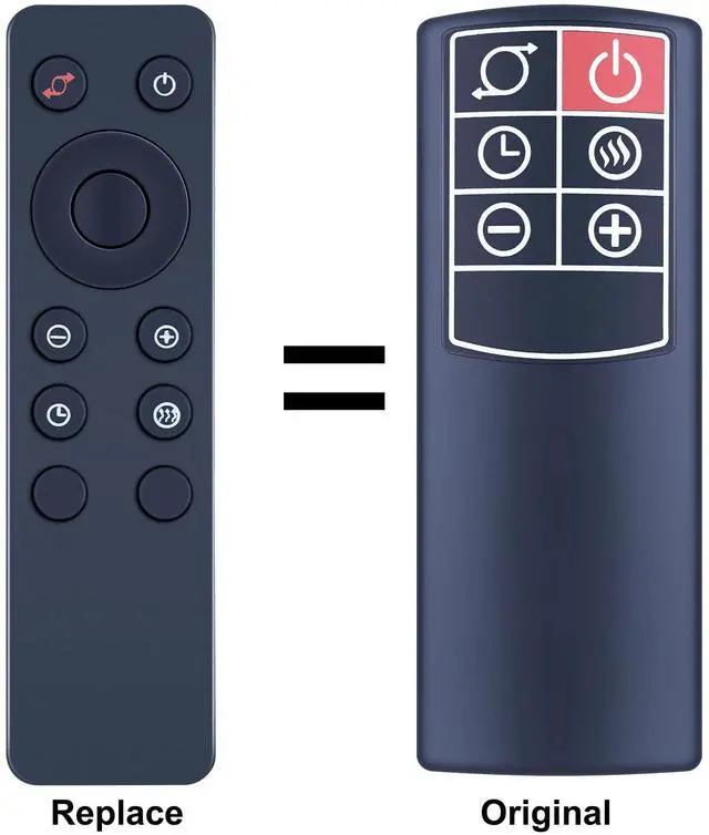 Alt view image 2 of 2 - New Heatar Remote Control Replacement Fit for Lasko CT22445-1 CW210 CT24362 Oscillating Bladeless Ceramic Tower Space Heaters