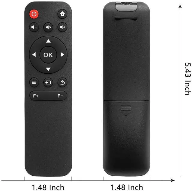 Alt view image 6 of 6 - Replacement Remote Control for XuanPad X3 Mini Portable Movie Projector
