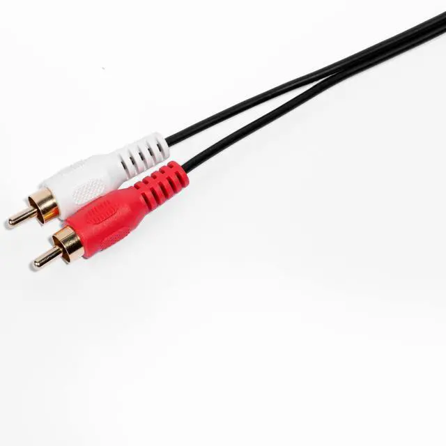 Alt view image 5 of 6 - 2 Pack Gold Plated Stereo RCA to Stereo RCA Audio Signal Over Cat5/6 Cable