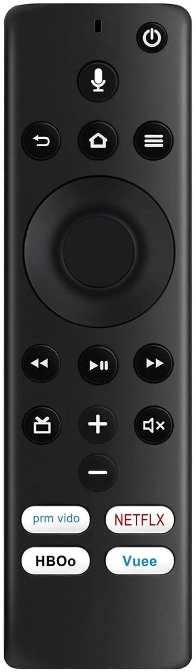 Main image of NS-RCFNA-19 Voice Remote Replaced for Insignia TV Edition NS-24DF310NA19 | NS-50DF710NA19 NS-24DF311SE21 NS-43DF710NA19 NS-58DF620NA20 NS-32DF310NA19 NS-50DF711SE21 NS-55DF710NA19 NS-55DF710NA19