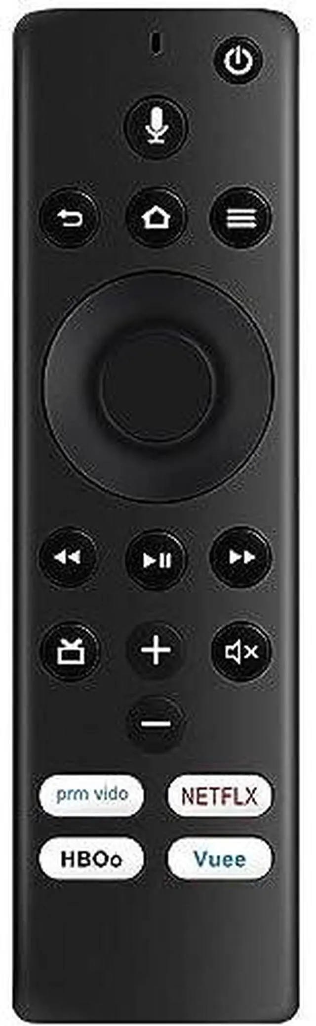 Alt view image 2 of 2 - NS-RCFNA-19 Voice Remote Replaced for Insignia TV Edition NS-24DF310NA19 | NS-50DF710NA19 NS-24DF311SE21 NS-43DF710NA19 NS-58DF620NA20 NS-32DF310NA19 NS-50DF711SE21 NS-55DF710NA19 NS-55DF710NA19