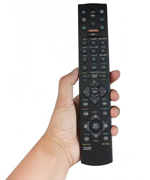 Alt view image 5 of 7 - Universal Replacement Remote Control for Yamaha RAV206 RAV210 RAV204 V4731900 V4297600 HTR-5250 RX-V596 RX-V596RDS V6940901 RX-V420 RX-V520 RAV205 AV A/V Receiver