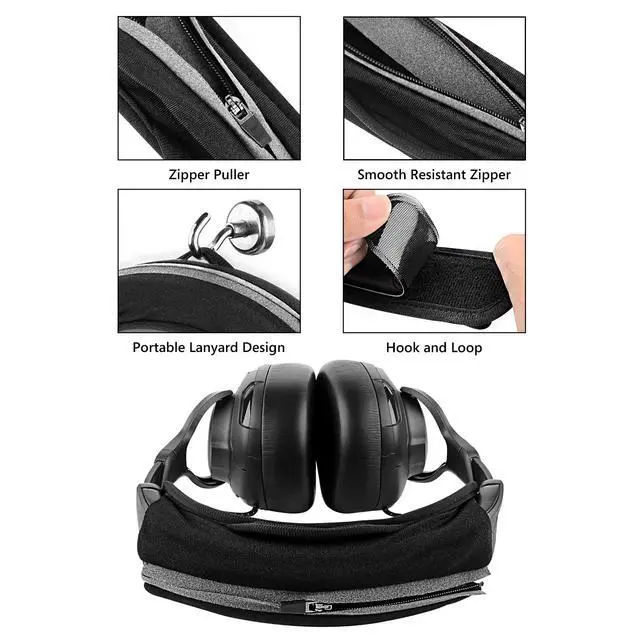 Alt view image 2 of 6 - Hook and Loop Headband Cover Set, DIY Installation (Fits 3.5-4.5 cm Headbands), Compatible with Corsair, JBL, Logitech, Razer, Sennheiser, Turtle Beach, 3M(Cooling-Gel)