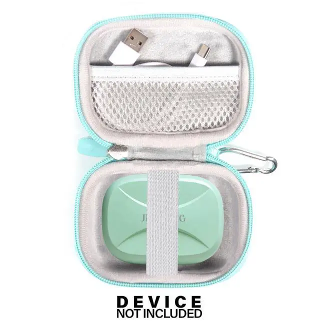 Alt view image 3 of 5 - Case for Jesebang Wireless Earbuds YT18 Bluetooth 5.4 Headphones Sport (Mint)