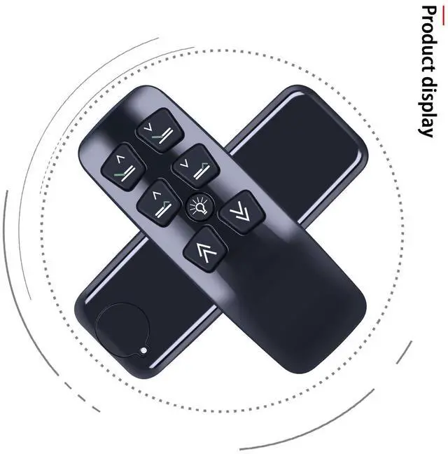 Alt view image 3 of 6 - Remote Control for Leggett & Platt Adjustable Bed (Series 100 or T120) LINAK HC1ABL HC10