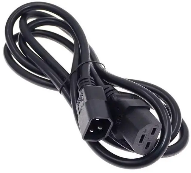 Alt view image 2 of 7 - Tops Heavy-Duty IEC C14 to C21 Power Cord PC for Servers UPS, IEC-320-C14 to IEC-320-C21 Computer Power Cord Replacement,C14 Power Cord Adapter IEC Power Cable(C14 to C21 1.8m/6ft)