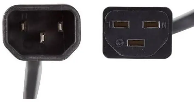 Alt view image 4 of 7 - Tops Heavy-Duty IEC C14 to C21 Power Cord PC for Servers UPS, IEC-320-C14 to IEC-320-C21 Computer Power Cord Replacement,C14 Power Cord Adapter IEC Power Cable(C14 to C21 1.8m/6ft)
