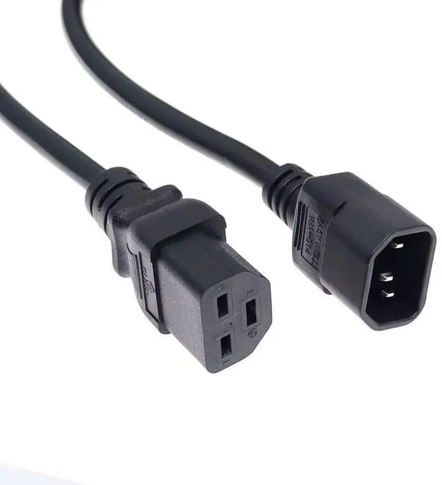 Alt view image 5 of 7 - Tops Heavy-Duty IEC C14 to C21 Power Cord PC for Servers UPS, IEC-320-C14 to IEC-320-C21 Computer Power Cord Replacement,C14 Power Cord Adapter IEC Power Cable(C14 to C21 1.8m/6ft)
