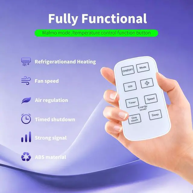 Alt view image 3 of 7 - RG15B1/E Remote for Midea WWK05/WWK06/WWK08/17317000a53590 Window AC | Easy pairing,Responsive control,for WWK05CR01N WWK05CR91N WWK06CR01N WWK06CR91N WWK08CR91N WWK08CW01N WWK10CR91N WWK12CR91N