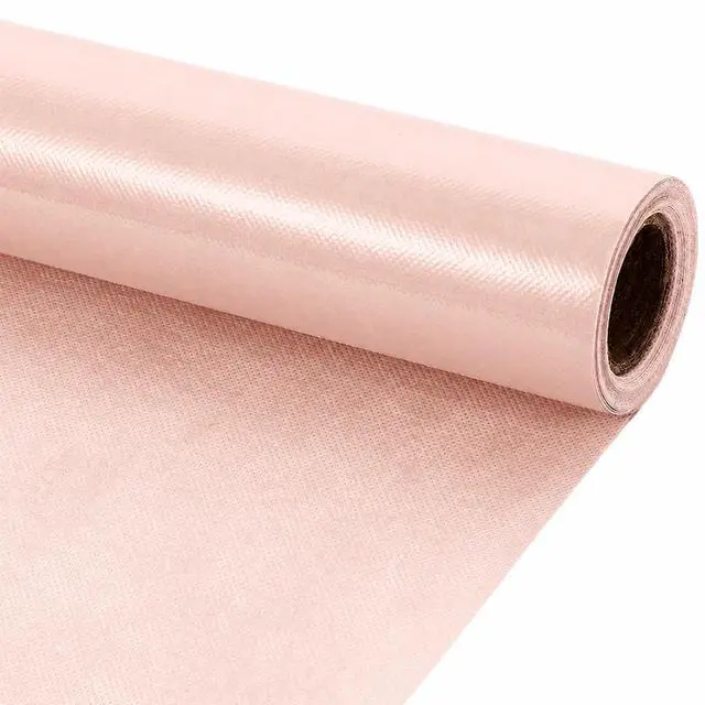Main image of Blush Bulletin Board Paper Roll Non-Woven Fabric Bulletin Board Background Reusable Waterproof Pink Classroom Poster Fade Resistant Poster for Classroom Decor Wrapping Craft Supplies 15.6 in x 12 Ft