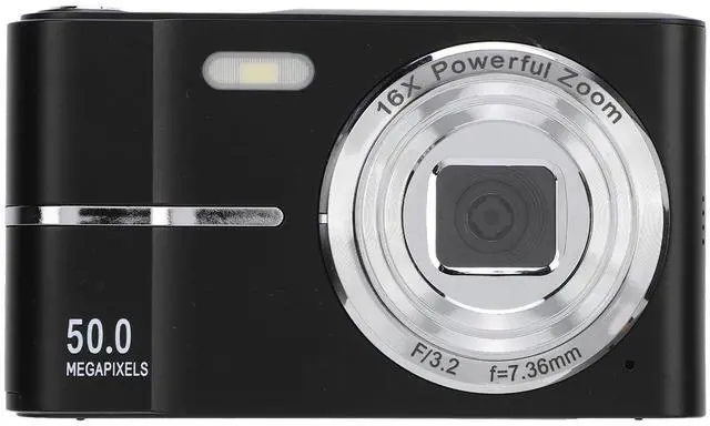 Main image of Digital Camera, Autofocus FHD 1080P 50MP Vlogging Camera with 16X Zoom Portable Compact Small Video Camera for Beginners and Teens