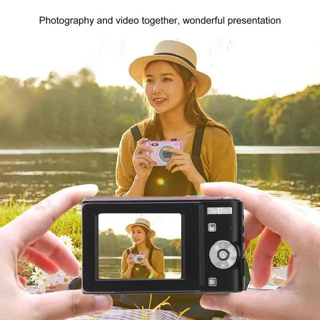 Alt view image 4 of 7 - Digital Camera, Autofocus FHD 1080P 50MP Vlogging Camera with 16X Zoom Portable Compact Small Video Camera for Beginners and Teens