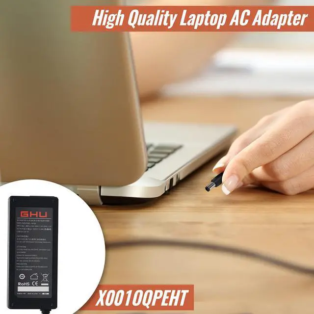 Alt view image 4 of 5 - 65W AC Adapter 7.4mm: Charger for HP Pavilion G4-G7, Probook 430-655, EliteBook 745-850 & Compaq - Compatible with PPP009H, 463958-001 & More