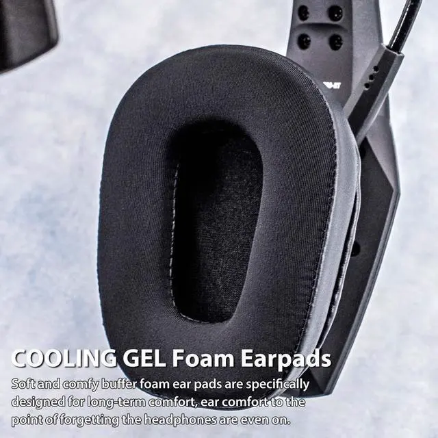 Alt view image 5 of 7 - B450-XT B550-XT Kit Replacement Ear Pads Cushion Compatible with B450-XT B550XT Headset I B450 B550 XT Accessories (Cooling Gel)