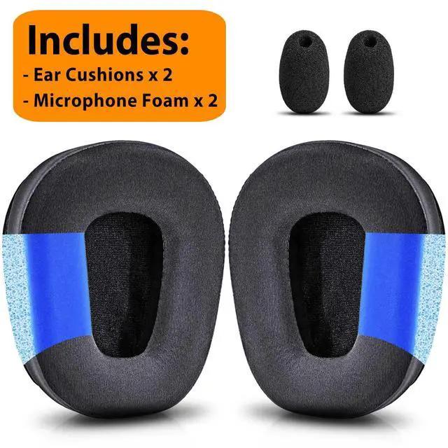 Alt view image 7 of 7 - B450-XT B550-XT Kit Replacement Ear Pads Cushion Compatible with B450-XT B550XT Headset I B450 B550 XT Accessories (Cooling Gel)