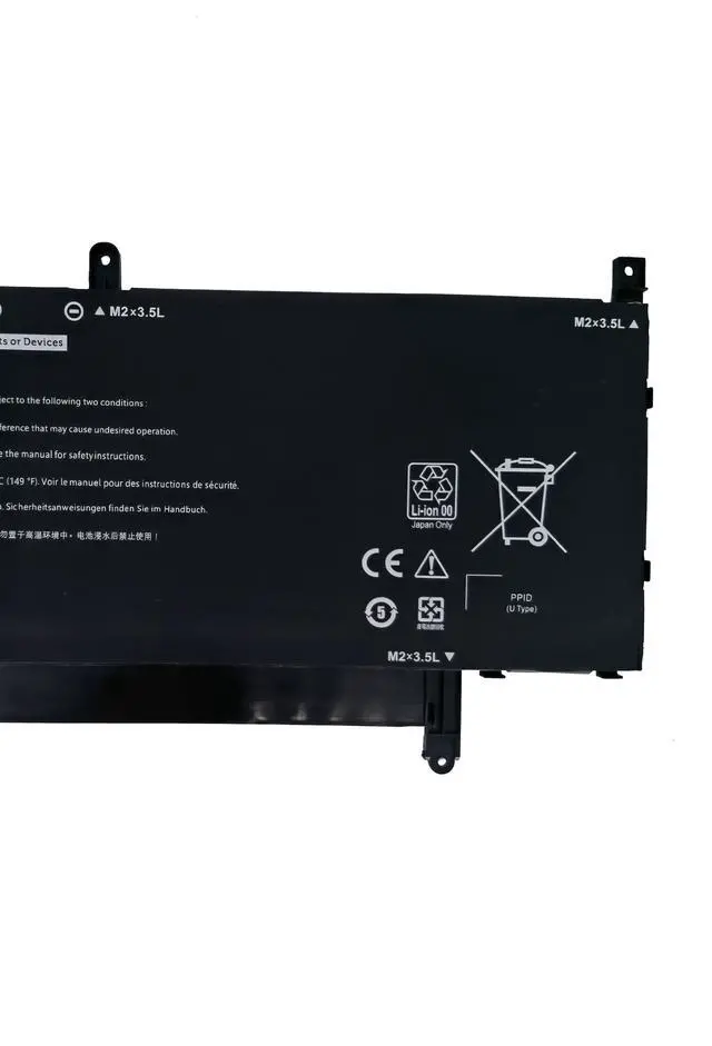 Alt view image 3 of 6 - N7HT0 Laptop Battery Replacement for Dell Latitude 9510 9520 / Latitude 9520 2-in-1 P94F P95F P95F001 P94F001 TVKGH V5K68 N2NLL 08NFC7 N2NLL N7HTO 0PKW00 089GNG - 7.6V 52Wh