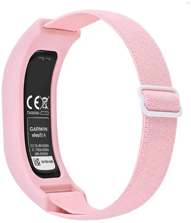 Main image of Elastic Nylon Bands Compatible with Garmin Vivofit 4 tracker Replacement Bands with Case