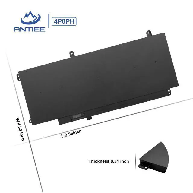 Alt view image 7 of 7 - 56Wh 4P8PH Battery Replacement for Dell Inspiron 15 7000 7537 7547 7548 | N7547 N7548 Vostro 14 5459 Series Notebook D2VF9 G05H0 0G05H0 OPXR51 179F8 04P8PH 7.4V 4-Cell