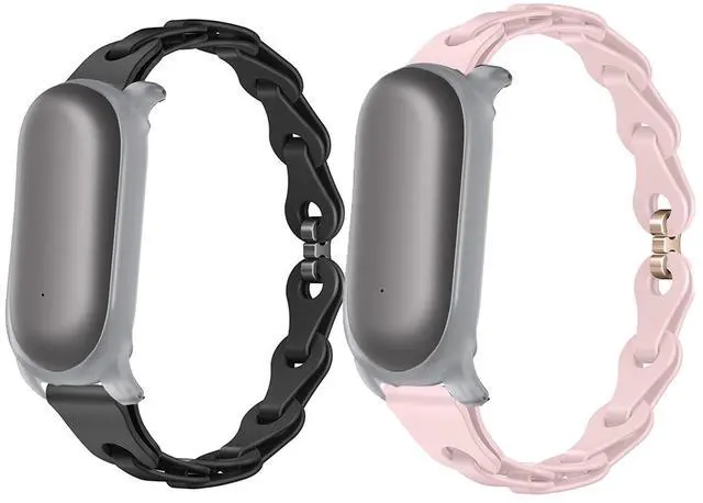 Main image of Compatible with Plaud NotePin Bands, Elastic Silicone Hollowed Out Replacement Straps Compatible for Plaud NotePin Voice Recorder