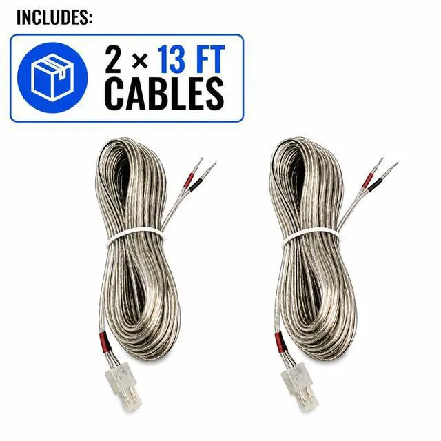 Alt view image 4 of 5 - Speaker Cable Compatible with Sony BDV DAV HBD HCD Home Theater Systems 2-Pack 13FT Replacement Speaker Wire