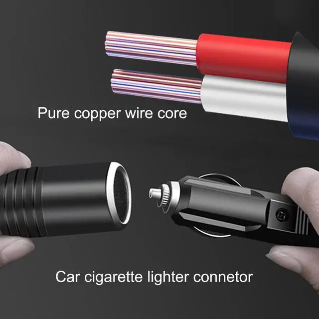 Alt view image 5 of 6 - AC to DC Converter 100V-240V to 12V/6A 72W Cigarette Lighter Socket Power Supply Adapter Car Cigarette Lighter Socket for Car Cooler Warmer Air Compressor Car Refrigerator Car Vacuum Cleaner etc