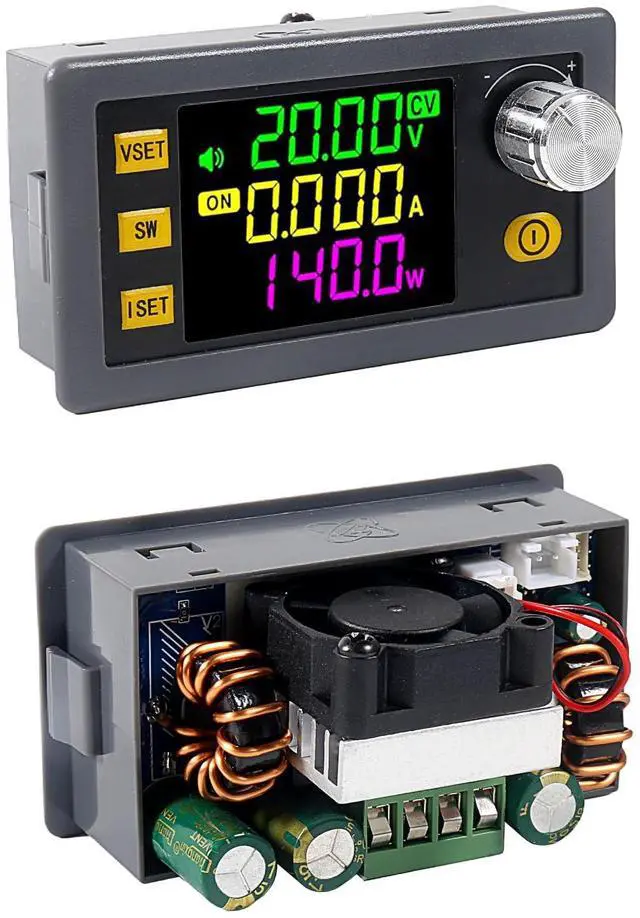 Main image of DC Buck Boost Converter 6-36V to 0-36V Adjustable 150W Power Supply Module with Digital Display Voltage Regulator for DIY, Solar, Car