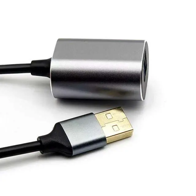 Alt view image 3 of 6 - USB-A to Toslink Optical Audio Adapter Cable | SPDIF Digital Audio Converter for PC, Laptop, Home Theater, Soundbar, DAC, AV Receiver - Plug and Play, No Driver Required