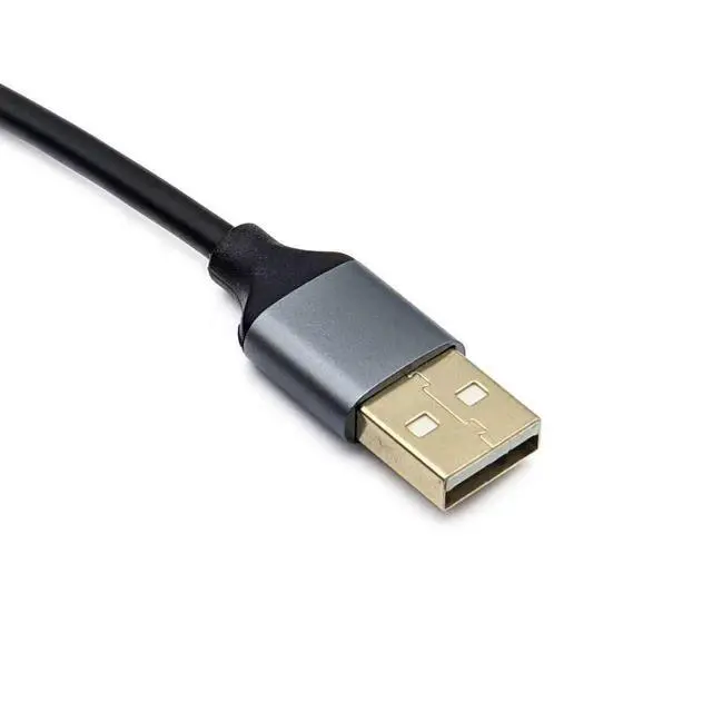 Alt view image 5 of 6 - USB-A to Toslink Optical Audio Adapter Cable | SPDIF Digital Audio Converter for PC, Laptop, Home Theater, Soundbar, DAC, AV Receiver - Plug and Play, No Driver Required