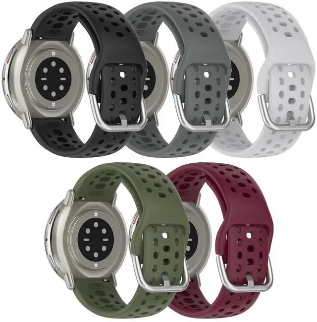 Main image of Band Replacement for Amazfit Active 2 1/GTS 2 2e 3 4 4 Mini/GTR Mini/GTR 42mm, 20mm Quick Release Silicone Band Replacement for Amazfit Bip 3/3 Pro/U/U Pro/S/S lite/Lite