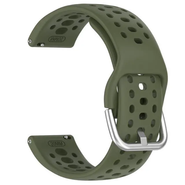 Alt view image 6 of 7 - Band Replacement for Amazfit Active 2 1/GTS 2 2e 3 4 4 Mini/GTR Mini/GTR 42mm, 20mm Quick Release Silicone Band Replacement for Amazfit Bip 3/3 Pro/U/U Pro/S/S lite/Lite