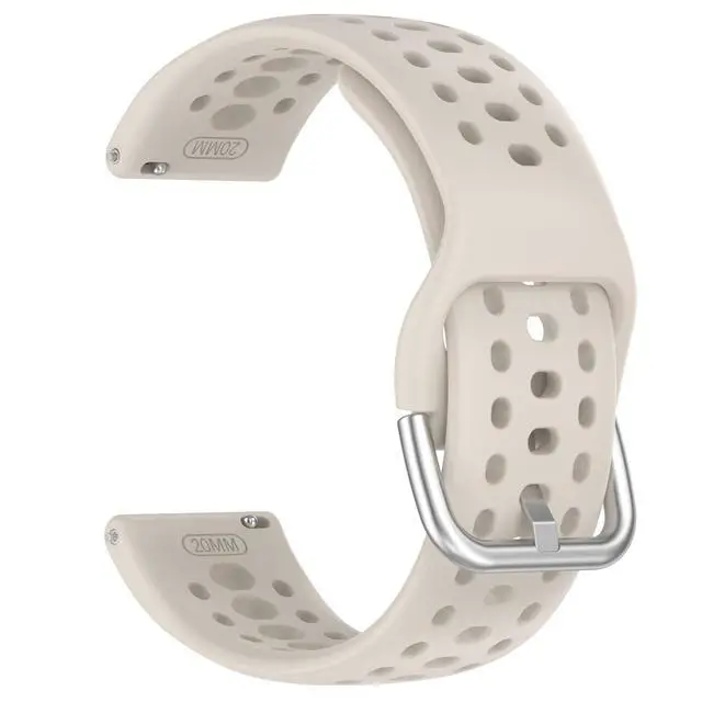 Alt view image 5 of 7 - Band Replacement for Amazfit Active 2 1/GTS 2 2e 3 4 4 Mini/GTR Mini/GTR 42mm, 20mm Quick Release Silicone Band Replacement for Amazfit Bip 3/3 Pro/U/U Pro/S/S lite/Lite