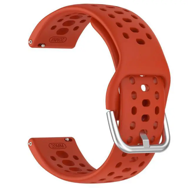 Alt view image 7 of 7 - Band Replacement for Amazfit Active 2 1/GTS 2 2e 3 4 4 Mini/GTR Mini/GTR 42mm, 20mm Quick Release Silicone Band Replacement for Amazfit Bip 3/3 Pro/U/U Pro/S/S lite/Lite