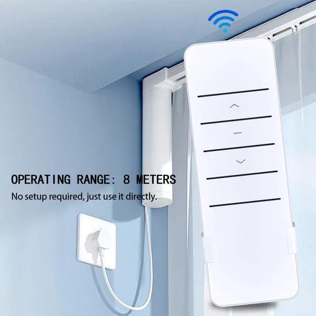 Alt view image 6 of 7 - for AOK Motors Electric Roller Blinds AC123-01 1-Channel 433.92MHz | Easy pairing,Responsive control