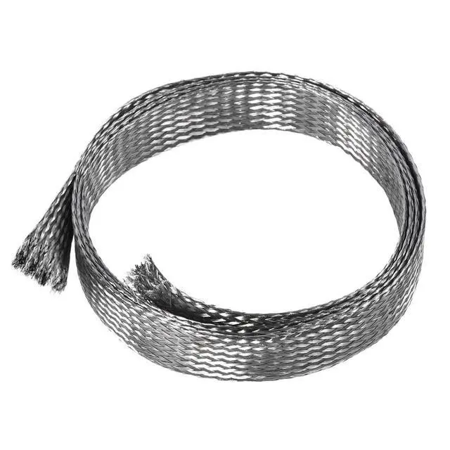 Alt view image 4 of 4 - 3.3Ft - 41/64 Inch 304 Stainless Steel Sleeving Expandable Hose Cover