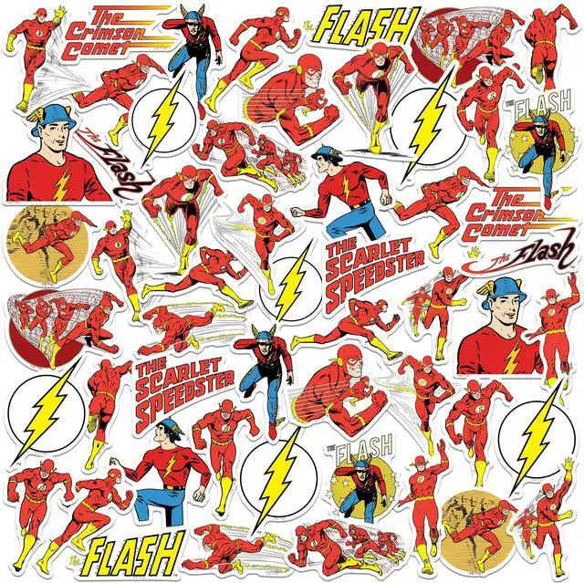 Main image of The Flash Vintage Collection 50 Count Vinyl L, Tablet, Indoor & Outdoor Use