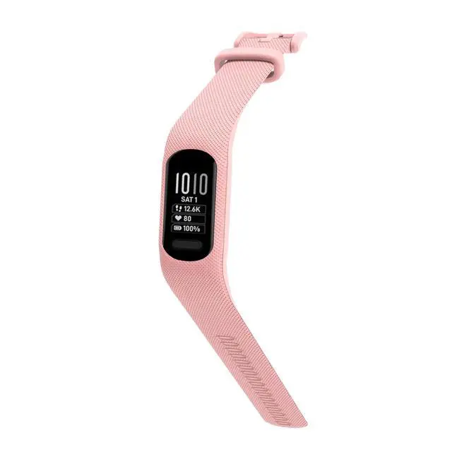Alt view image 3 of 7 - 3-Pack Bands Compatible with Garmin Vivosmart 5 Straps, All-in-one Replacement Band Wristbands for Garmin vivosmart 5 Women Men