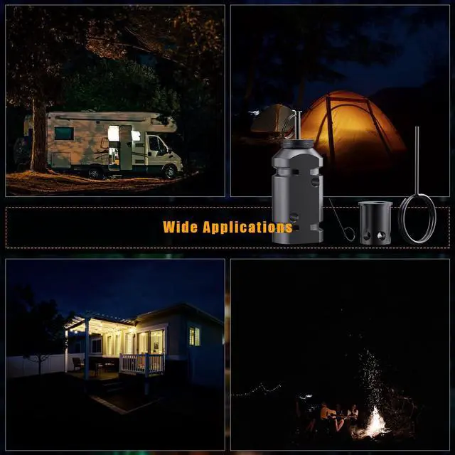 Alt view image 7 of 7 - Trip Alarm 12 Gauge Camping Device, Camping Safety Trip Alarm/Bear Deterrent(Included. 22Adapter)