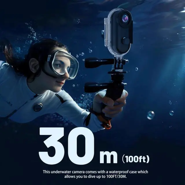 Alt view image 6 of 7 - POV Thumb Action Camera Wearable with Magnetic Clip,1080P Mini Body Cameras with Audio & Video Loop Recording, Waterproof Portable Body Cam for Security Work Travel Motorcycle Pets Black