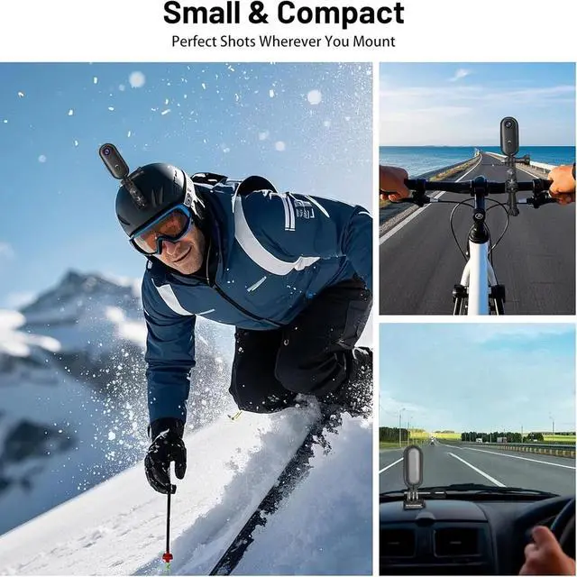 Alt view image 7 of 7 - POV Thumb Action Camera Wearable with Magnetic Clip,1080P Mini Body Cameras with Audio & Video Loop Recording, Waterproof Portable Body Cam for Security Work Travel Motorcycle Pets Black