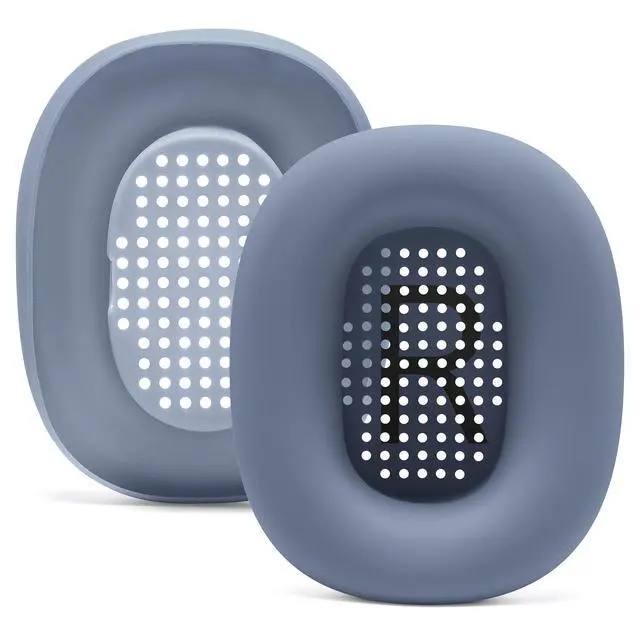 Alt view image 7 of 7 - Sweatz, Shellz, and Bandz Protective Covers Bundle for Airpods Max Headphones by Wicked Cushions | Blue
