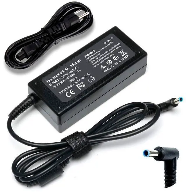Main image of 19.5V 2.31A 45W AC Adapter Charger Compatible with HP Pavilion x360 x2 11 13 15 M1 TouchSmart, Envy x360 x2 13 15 M6, Stream 11 13 14, 15-f 15-f272wm 15-f387wm 15-f233wm 15-bw 15-bs 15-a 15-d 15-g