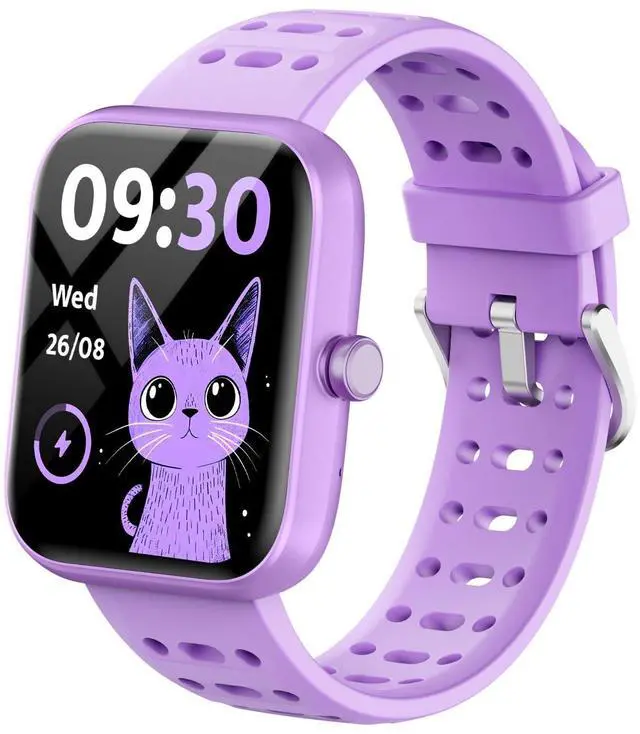 Main image of [2026 New Smart Watch for Kids - No APP No Phone Needed, 1.83" Fitness Tracker Watch for Kids with Sleep Monitor, Heart Rate, Step Counter, IP68 Waterproof (Purple, 1.83Inches)