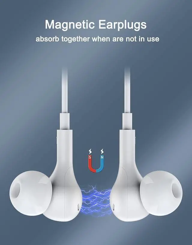 Alt view image 4 of 5 - Noise Isolating Wired Earbuds Headphones Earphones w/Microphone Compatible with Samsung Galaxy A16 A15 A14 A06 A05 A03S A25 A26 S10 S9 Plus S10e, Moto G 5G G Play, 3.5mm Cell Phone Computer -Black