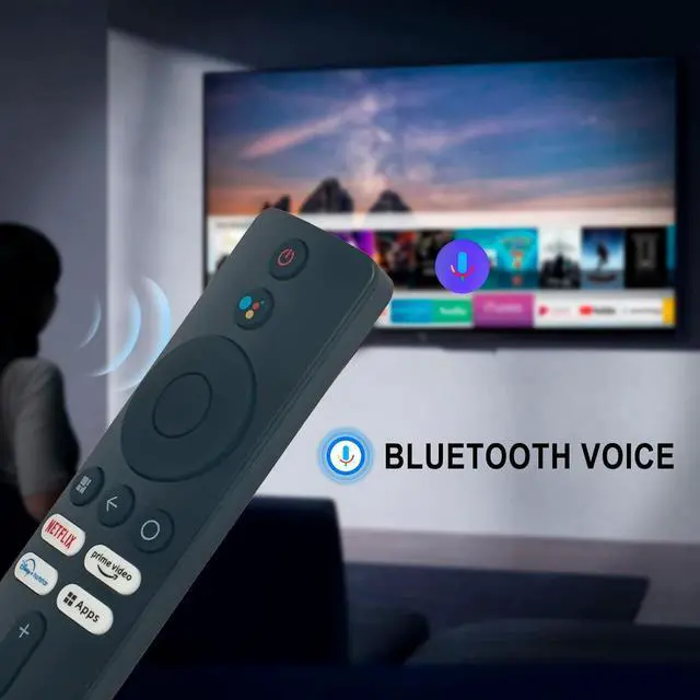 Alt view image 2 of 7 - Replacement Voice Remote Control for Xiaomi Mi TV 5A Series Xiaomi MI Redmi TV L43M7-EAIN L65M6-RA L50M6-RA
