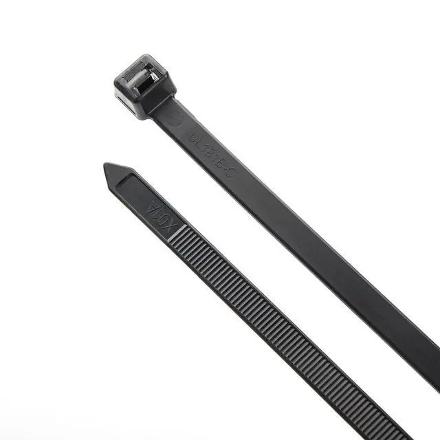 Alt view image 6 of 7 - 48-inch UV Resistant Black Multi-Purpose Cable Tie, 175-lb Tensile Strength, UL 21S Listed, 25-Pack