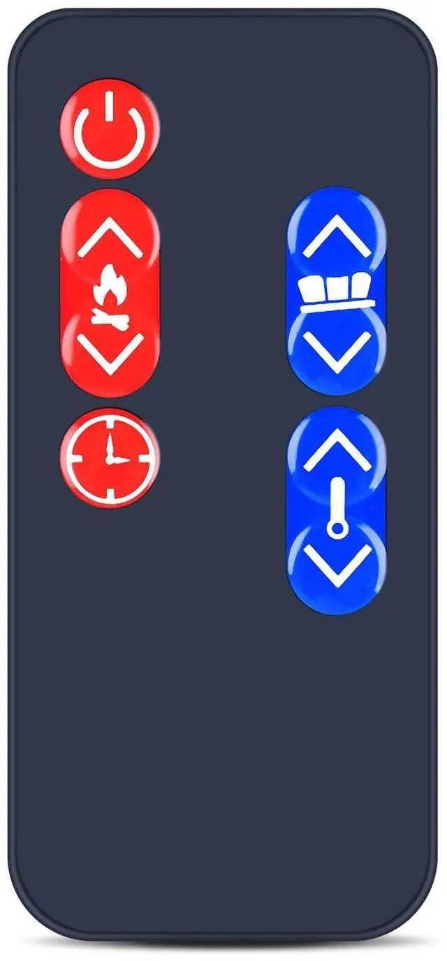 Main image of Replacement Remote for Signature Design by Ashley Electric Fireplace | Compatible with Model EF16-60 W100-22 W901-68