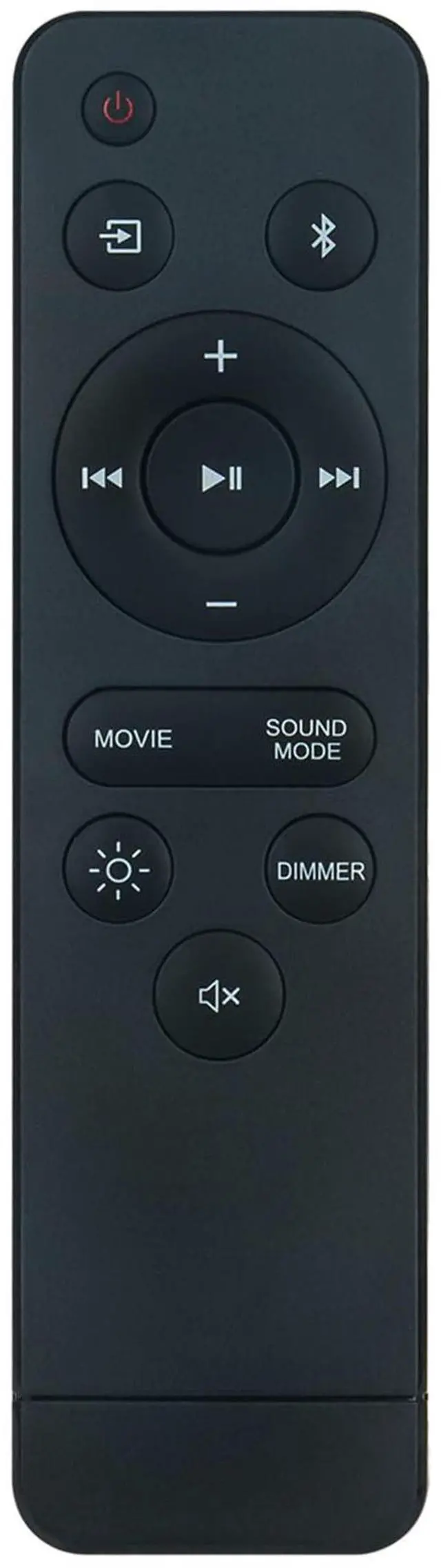Main image of 100075108 Replacement Remote Control Commander Compatible with ONN Soundbar | 100075108