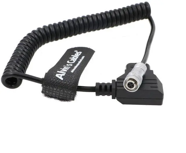 Main image of PORTKEYS BM5 BM7 Monitor Power Cable D-TAP to 4 Pin Female Coiled Power Cord