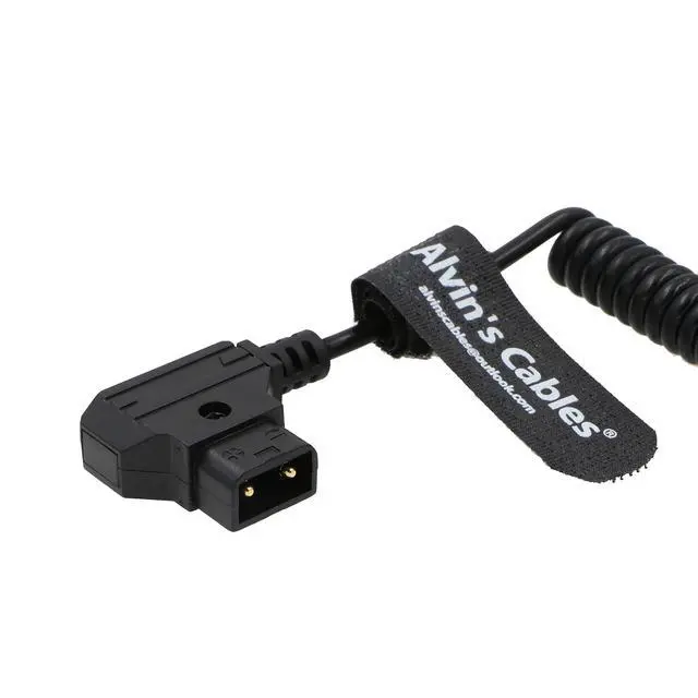 Alt view image 5 of 7 - PORTKEYS BM5 BM7 Monitor Power Cable D-TAP to 4 Pin Female Coiled Power Cord